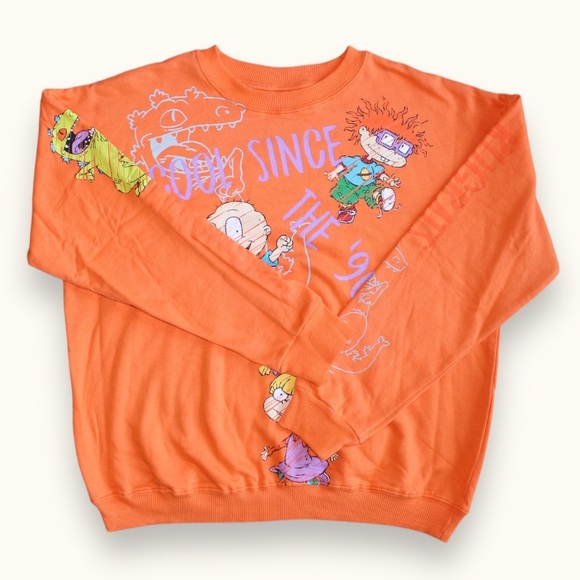 Nickelodean’s Rugrats Graphic Expression Crewneck Sweater - Picture 7 of 11